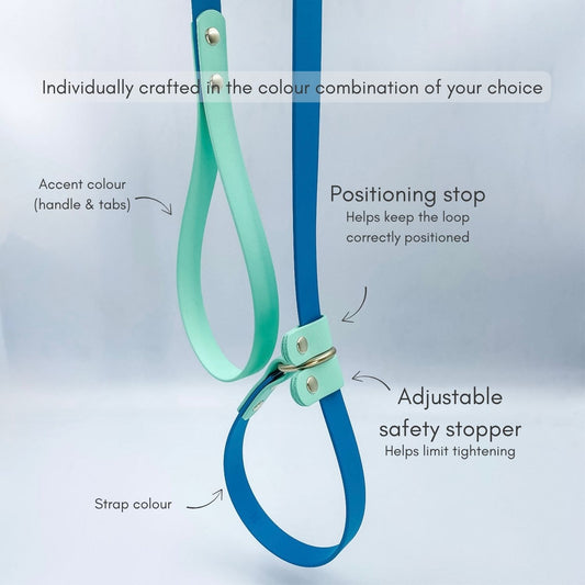 Waterproof Slip Lead for Dogs - custom made in NZ