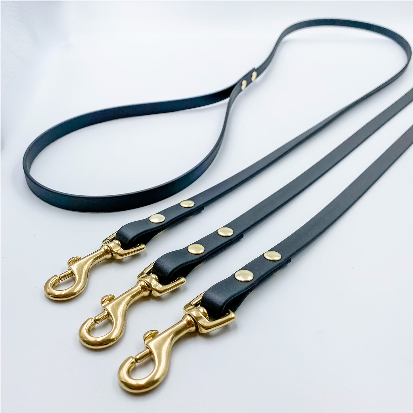 Double / Split Dog Lead - Waterproof BioThane® - Custom Dog Lead