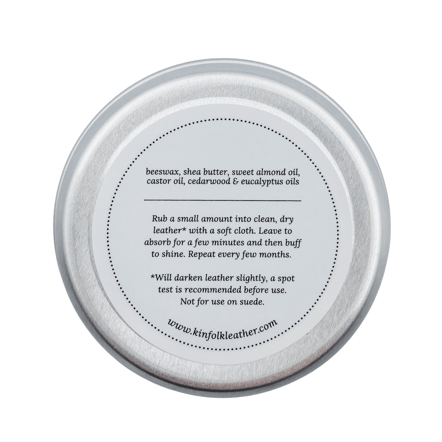 Leather Balm - 100% Natural, 30ml - Kinfolk Leather