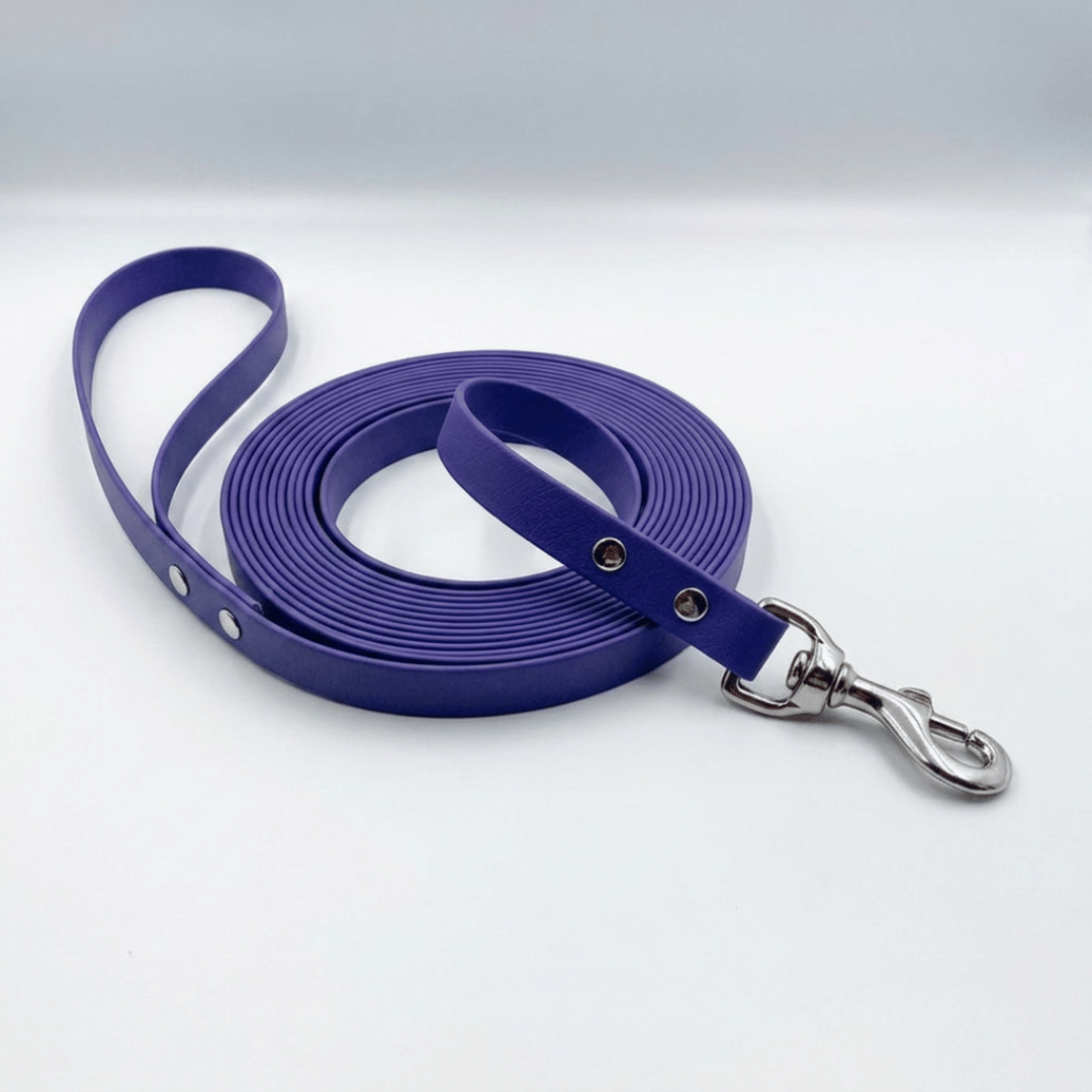 Waterproof BioThane® Long Line Dog Lead with Handle