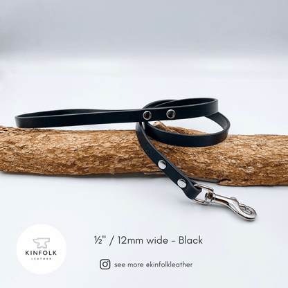 Classic Leather Dog Lead
