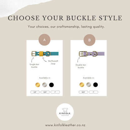 Two Tone O Ring Collar - Waterproof BioThane® Custom Dog Collar