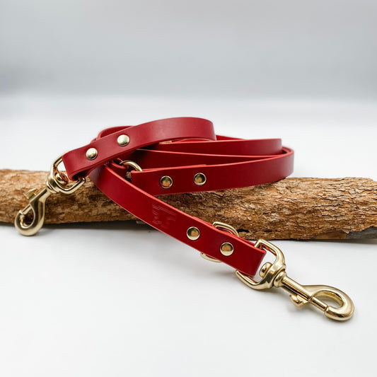 Genuine Leather - Custom Dog Lead - Multi-Use Lead