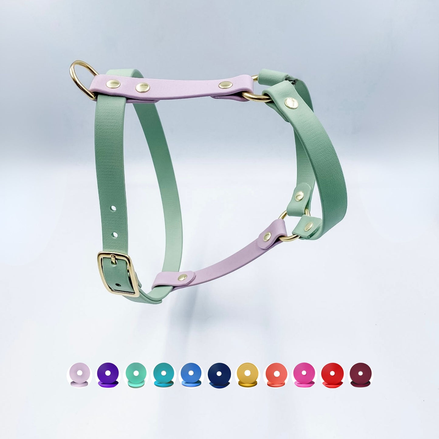 waterproof dog harness custom made from biothane