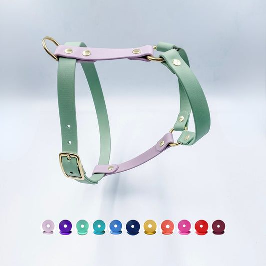 waterproof dog harness custom made from biothane