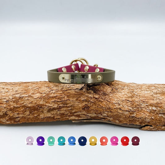 Slip Dog Collar - Waterproof BioThane® Custom Dog Collar