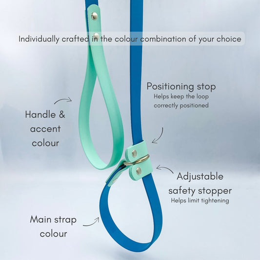 Waterproof Slip Lead for Dogs - custom made in NZ