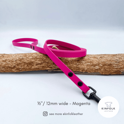 Regular Lead – Waterproof BioThane® Custom Dog Lead