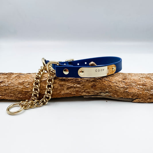 Waterproof BioThane® - Custom Dog Collar - Martingale